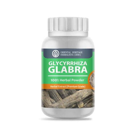 Glycyrrhiza glabra Powder Extract (Licorice) 50 G. (Premium Grade)