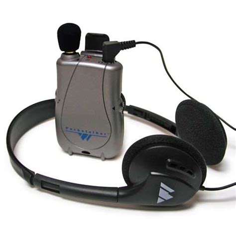 Williams Sound Pocketalker Ultra w/ Headphone Assistive Listening ...