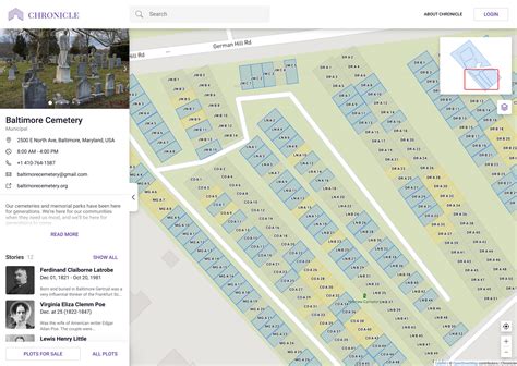 Cemetery Plot Map & Database Records Software | Chronicle