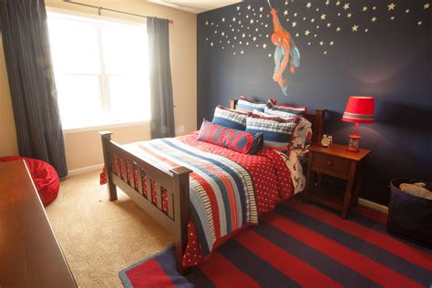 A little boy would love this room inspired by Spiderman by Tuskes Homes ...