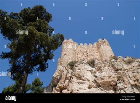 Almansa Castle, Almansa, Albacete Province, Castile-La-Mancha, Spain ...