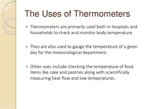 Advantages of a Digital Thermometer