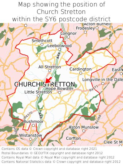 Where is Church Stretton? Church Stretton on a map