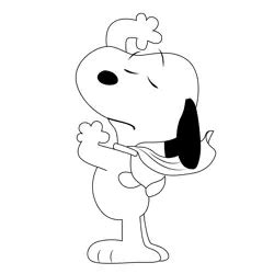 Snoopy Dog Coloring Page for Kids - Free Snoopy Printable Coloring Pages Online for Kids ...