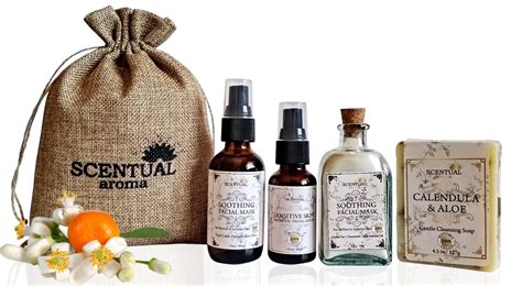 Organic Skin Care Set Organic Facial Care Organic Skin Care