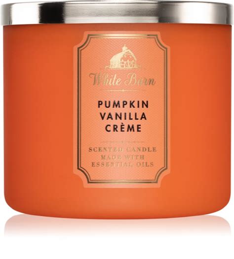 Bath & Body Works Pumpkin Vanilla Creme scented candle | notino.ie