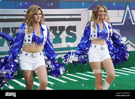 Jenna Bush Hager, left, and Savannah Guthrie dress as Dallas Cowboys Cheerleaders during NBC's ...