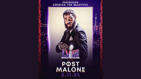 Post Malone to sing ‘America the Beautiful’ prior to Super Bowl ...