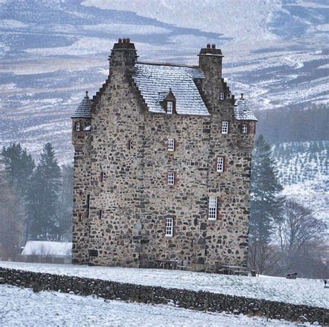 Castles of Scotland on Instagram: “Forter Castle was built by the Ogilvys of Airlie as a ...