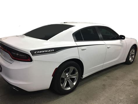 C STRIPE | 2015-2021 2022 Dodge Charger RT Decals Hood & Side Premium ...