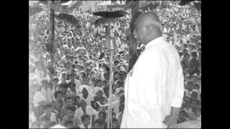 kamarajar speech on october 2 of 2 - YouTube