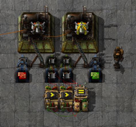 factorio - Is there a simpler way to ensure that two inserters always fire at the same time ...
