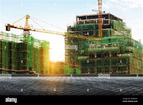 Power Plant Construction Stock Photo - Alamy