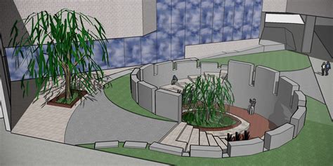 Memorial Garden Design on Behance