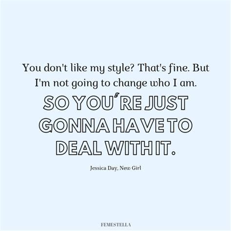 jess day quotes | New girl quotes, Feminist quotes, Jessica day