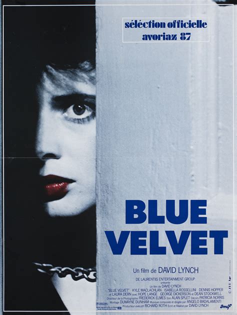 Blue Velvet 1986 French Petite Poster - Posteritati Movie Poster Gallery