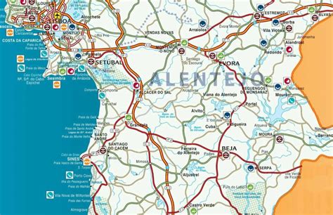 Alentejo Area Map