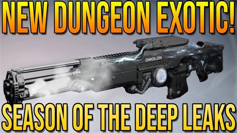 SEASON OF THE DEEP DUNGEON EXOTIC JUST LEAKED! (Destiny 2 Lightfall) - YouTube