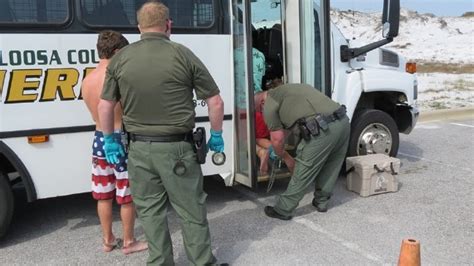 Okaloosa deputies execute number of arrests during spring break