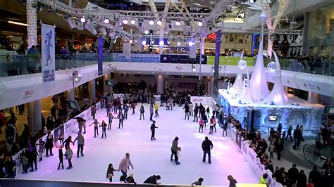 Ice Skating at Westfield - London HD - YouTube