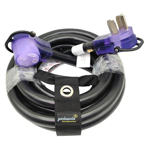 Parkworld 885552 RV 50A Extension Cord, NEMA 14-50 Extension Cord, 14 ...