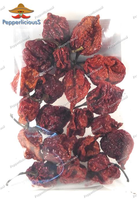 Dried carolina reaper pepper pods 1 4 - ladeghao