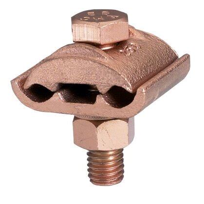 Burndy GC2929 :: Mechanical Grounding Connector, 2/0 AWG - 250 MCM, 1/2" Stud :: Rexel USA