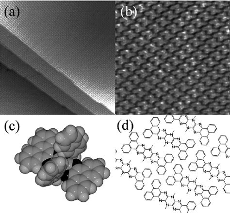 Scanning tunnelling microscopy images of 1 on the Au(111) substrate ...