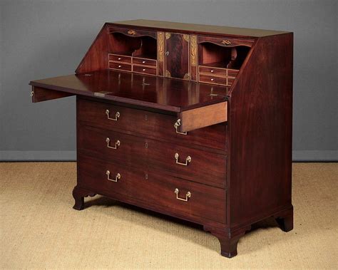 Georgian Mahogany Bureau Writing Desk C.1800. | Writing desk, Interior design furniture, Desk in ...