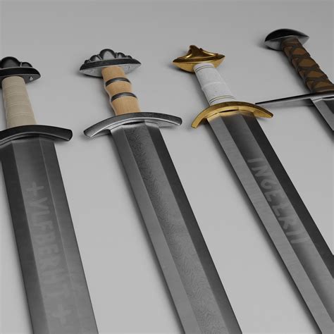 Viking Age Swords | CGTrader