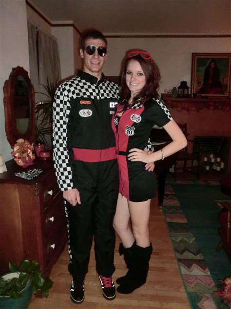 race car driver costume - Sunshine Vickery