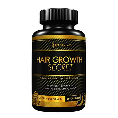 #1 Best Hair Growth Vitamins Supplement for Longer, Stronger, Healthy Hair - Targets Hair Loss ...