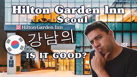 Hilton Seoul South Korea | Hilton Garden Inn Gangnam Review - YouTube