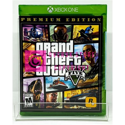 Grand Theft Auto V Premium Edition GTA 5 - Xbox One - Brand New | Factory Sealed - Walmart.com ...