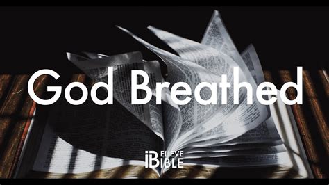 God Breathed [iBelieveBible] - YouTube