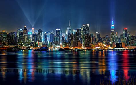 New York City Lights Wallpaper - WallpaperSafari