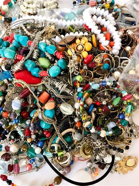 Huge 5 lbs Lot of Destash Jewelry for Crafts and Jewelry | Etsy | Buy wholesale jewelry, Jewelry ...