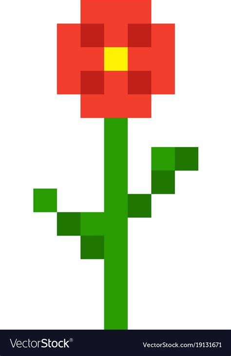 Flower Pixel Art | Best Flower Site