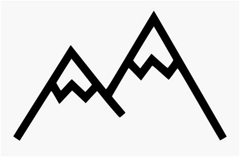 Transparent Mountain Clip Art - Mountain Icon Png Free , Free Transparent Clipart - ClipartKey