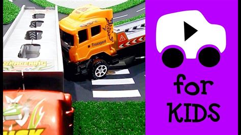 Toy Car Crash Simulation Toys Video for Kids - YouTube
