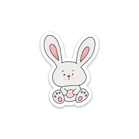 Bunny Sticker