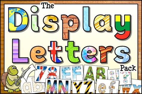 The Display Letters Pack - Resources for Teachers and Educators ...