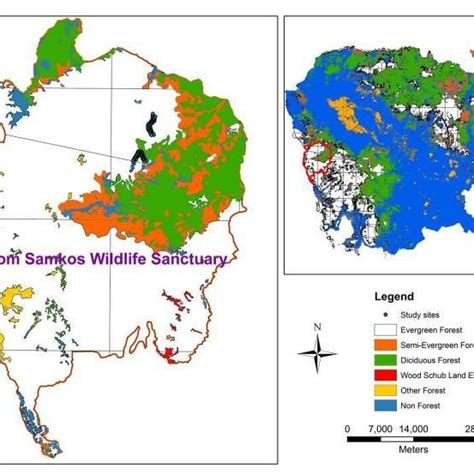 Phnom Samkos Wildlife Sanctuary located southwest Cambodia | Download Scientific Diagram