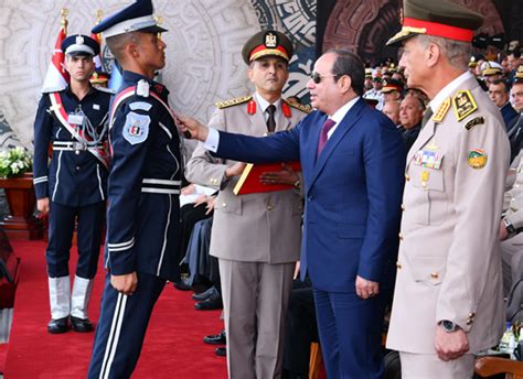 President Abdel Fattah El-Sisi attends the Graduation Ceremony of New ...