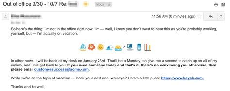 Out of Office Messages to be Used this Holiday Season | SalesHandy