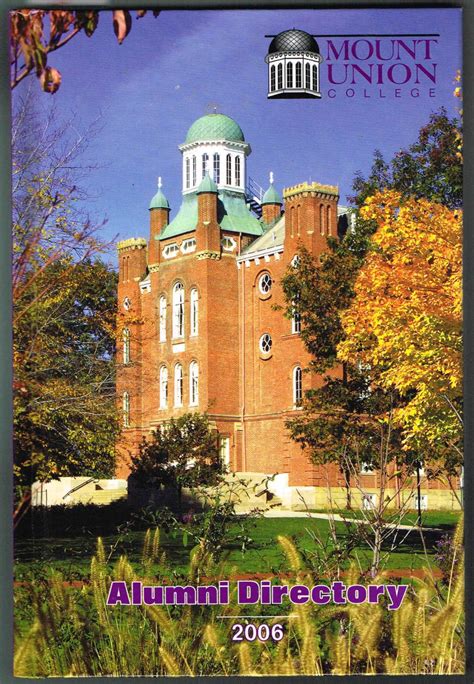 MOUNT UNION COLLEGE Alumni Directory 2006 Alliance, Ohio par MUC Alumni Association: Very Good ...