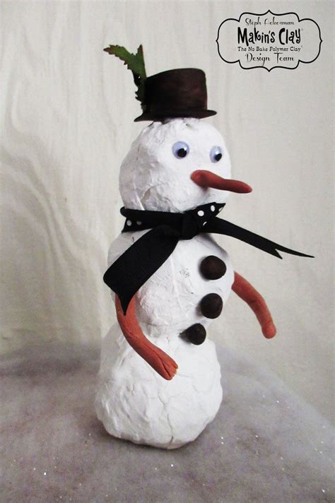 Pin by Steph on Makin's Clay Creations | Clay snowman, Clay creations, Clay