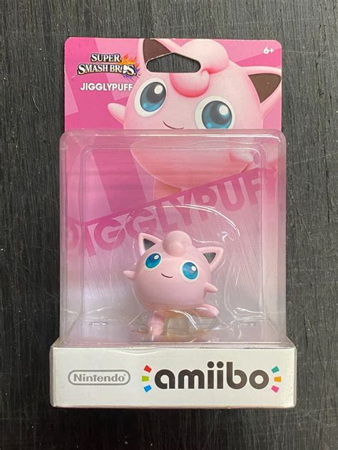 | Nintendo Super Smash Bros Jigglypuff Amiibo Factory Sealed