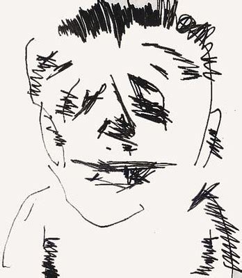 portrait drawing in line ink on paper expressive portraits… | Flickr