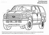 Ford Coloring Page sketch template